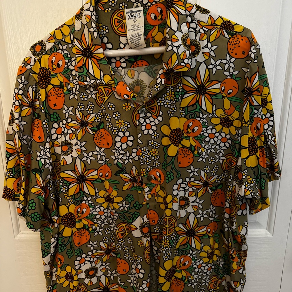 Vault by Vans Floral and Fruit Print Shirt